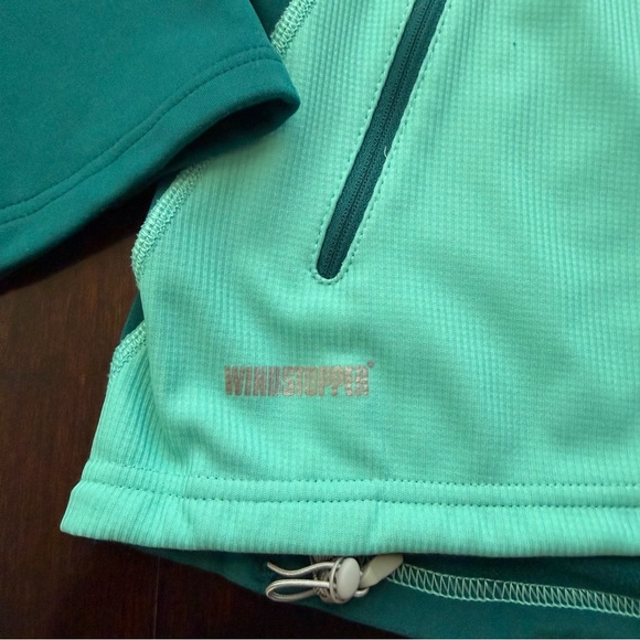 The North Face Women’s Flight Series Windstopper Jacket Size L Teal blue - Picture 4 of 11